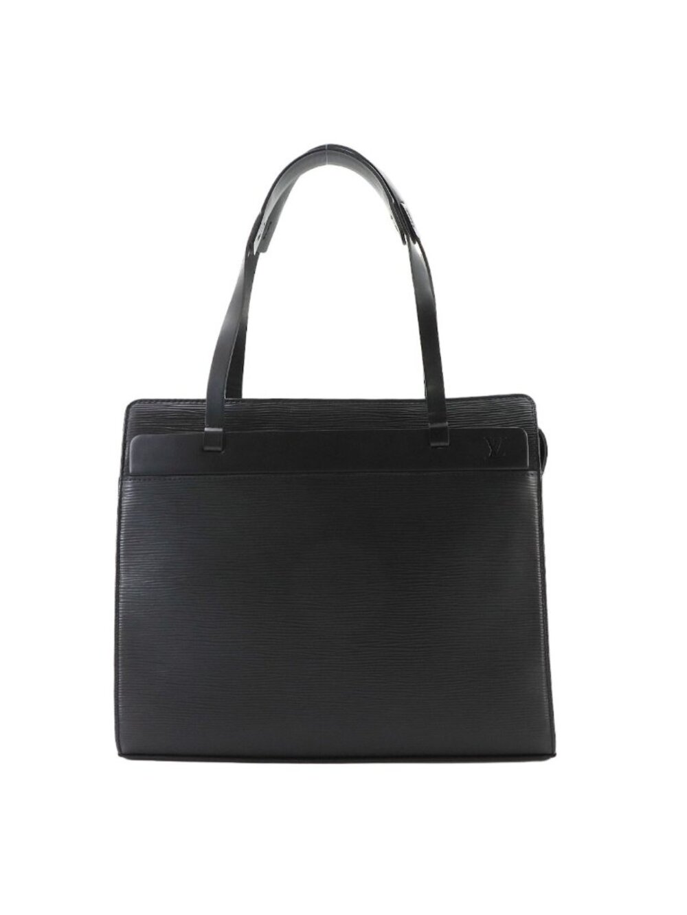 Louis Vuitton Epi Croisette PM Tote Bag Leather Noir Black